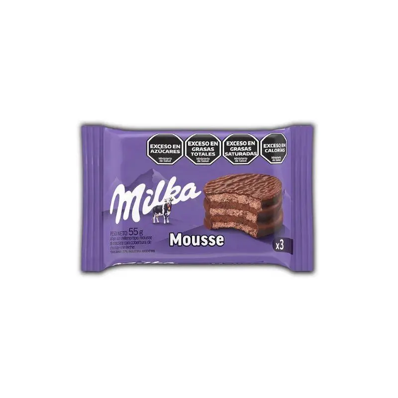 ALFAJOR MILKA MOUSSE