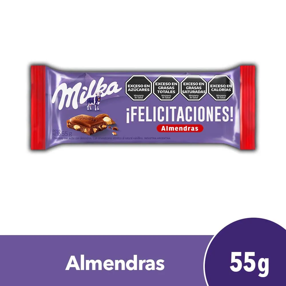 MILKA ALMEDRA 55Gr