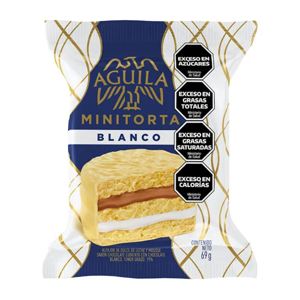 ALFAJOR MINITORTA AGUILA BCO