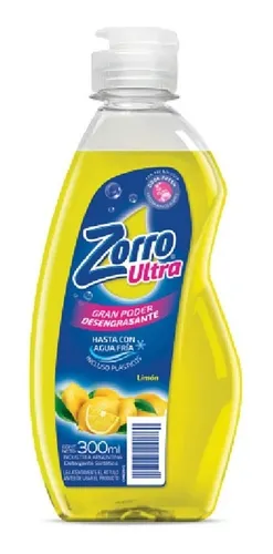 DETERGENTE ZORRO ULTRA 300c