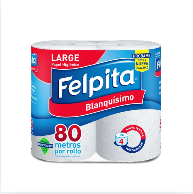 HIG.FELPITA 80M.x4Un
