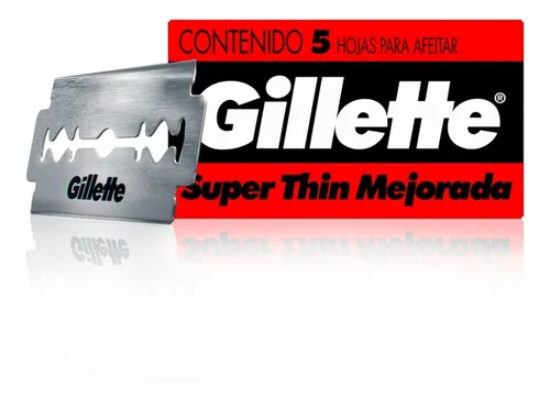GILLETTE ROJA x5Un