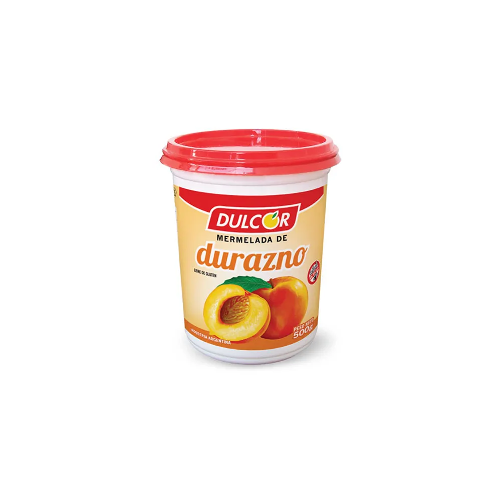 MERMELADA DULCOR DURAZNOx500g