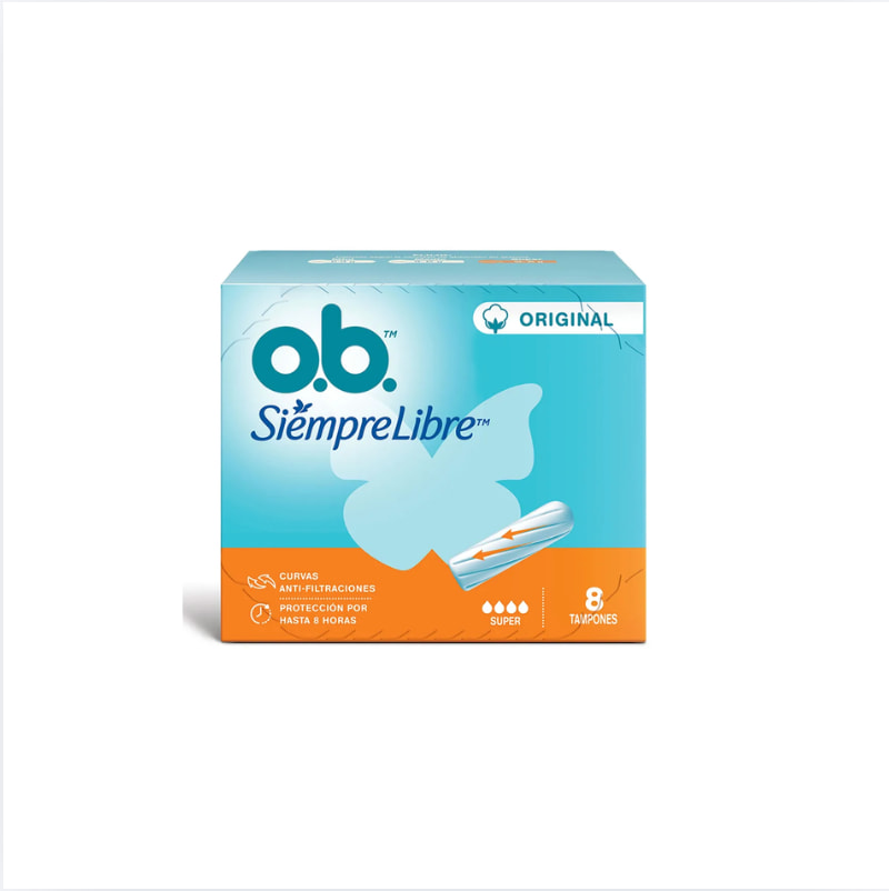 TAMPONES OB SUPERx8U