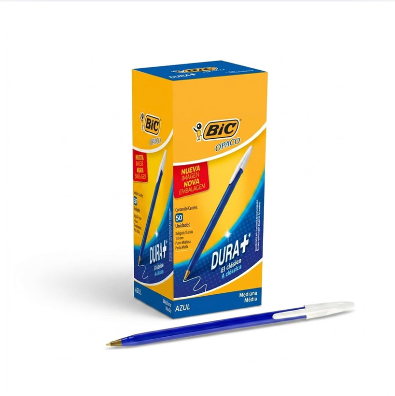 BIC OPACO AZUL
