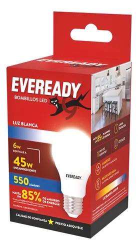 LED EVEREADY 6W