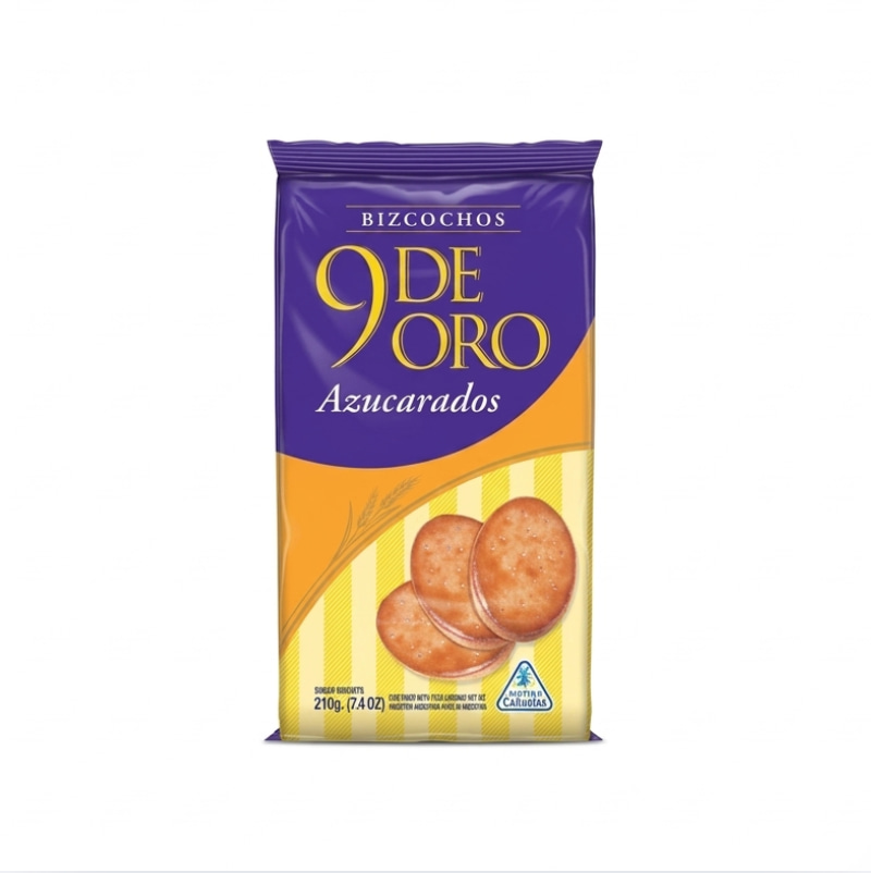 9 DE ORO AZUCA.210Gr