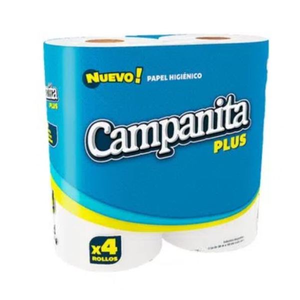 CAMPANITA PLUS BCO x4