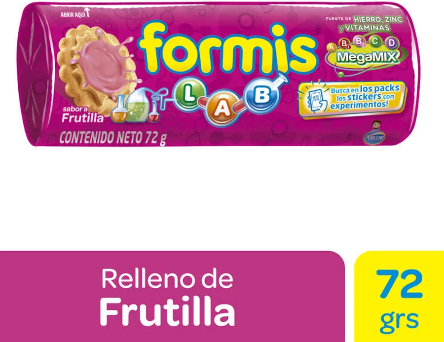FORMIS FRUTILLA x72Gr