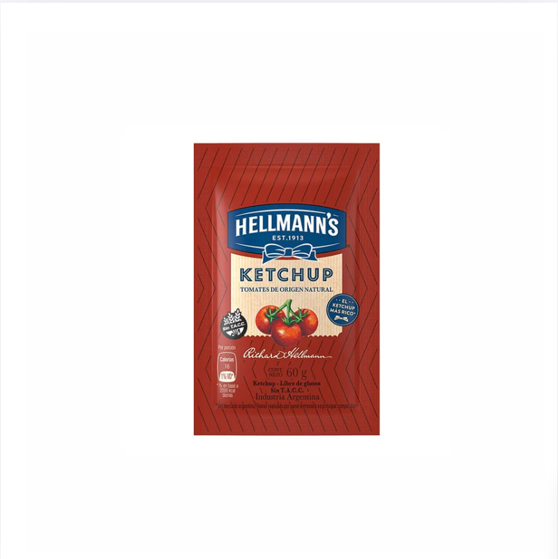 KETCHUP HELLMANS 60c