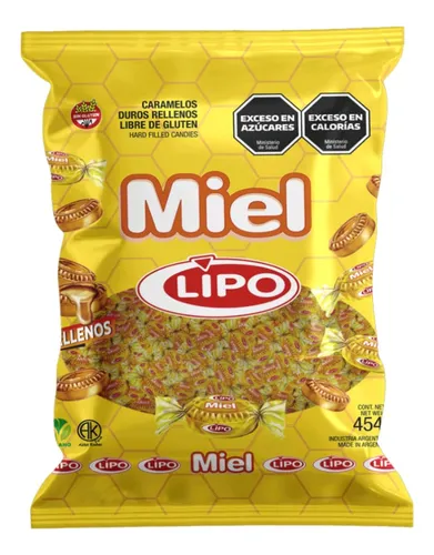 LIPO RELLENO MIEL
