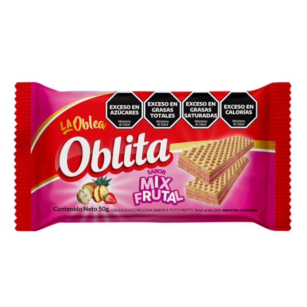 OBLITA MIX FRUTAL x50G