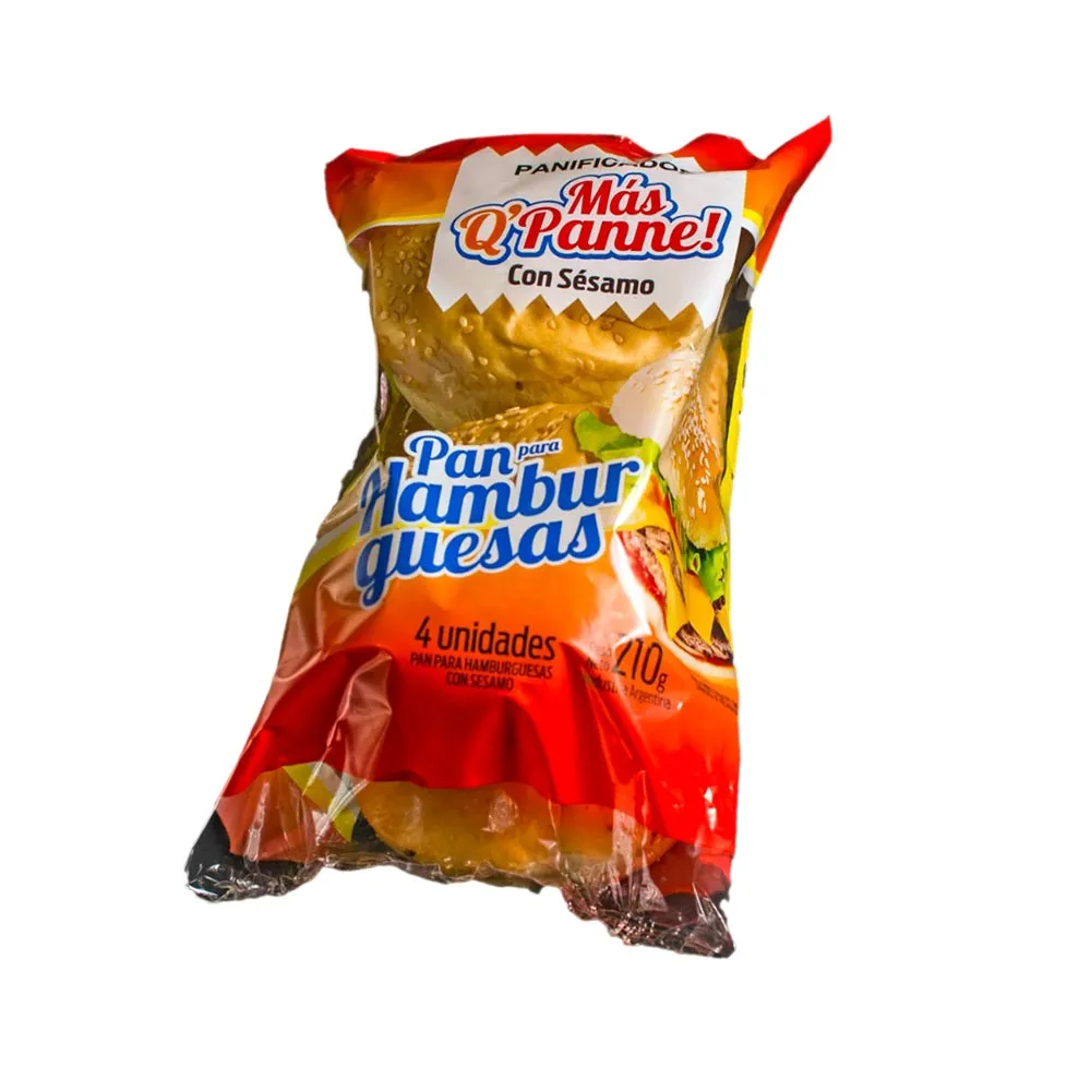 PAN HAMBURGUESA SESAMO x4UN