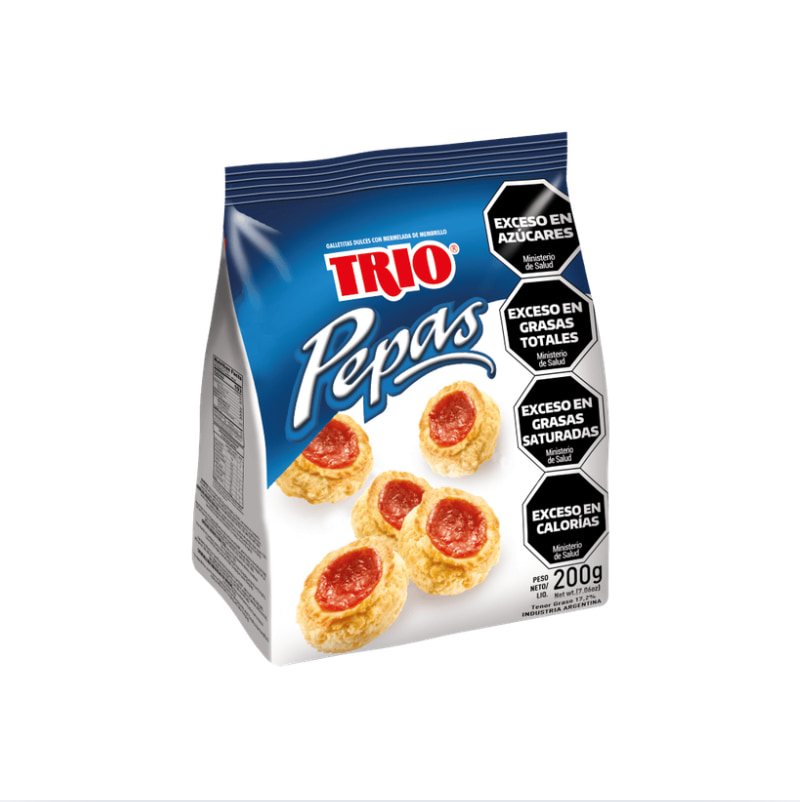 TRIO PEPAS 200Gr