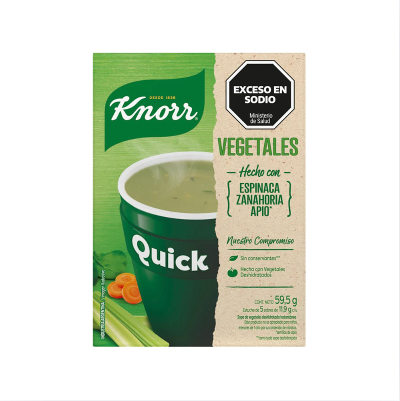 QUICK X5 VEGETALES