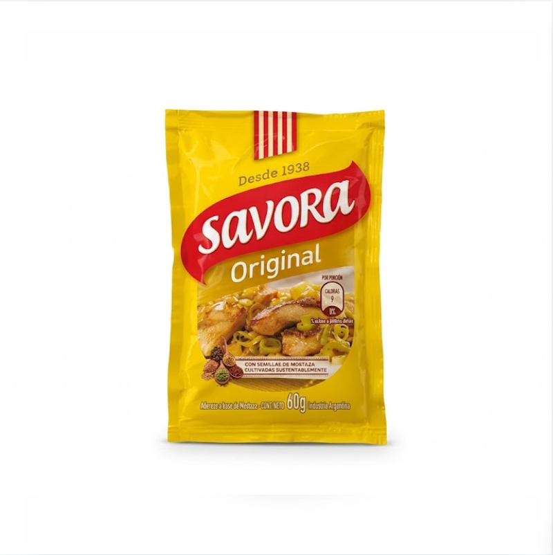 SAVORA SACHET 60Gr