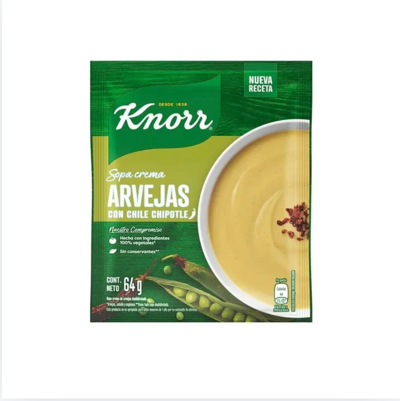 SOPA CREMA ARVEJAS