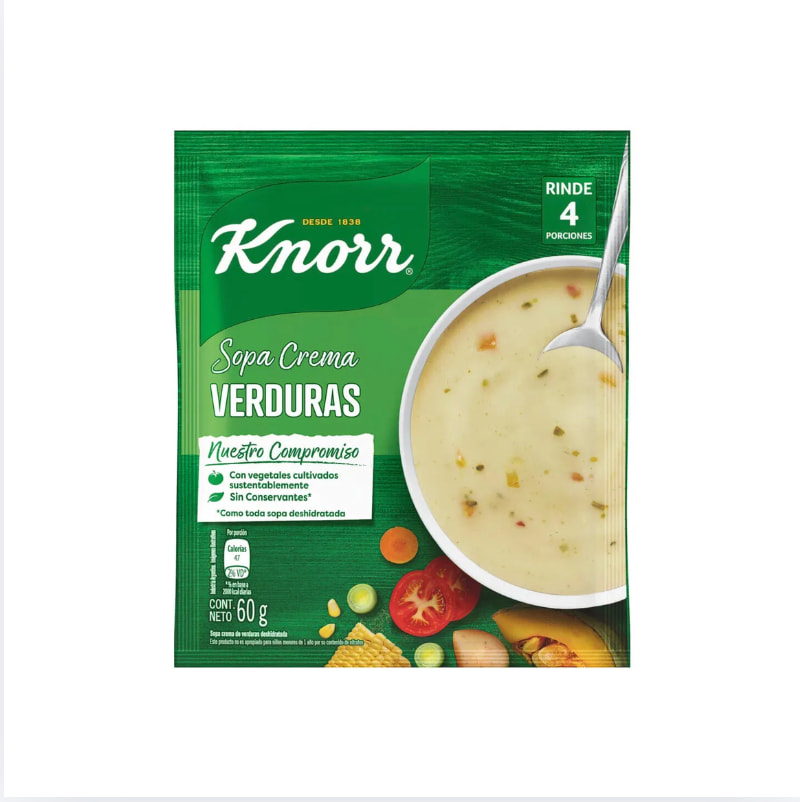 SOPA CREMA VERDURA