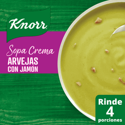 SOPA CREMA ARVEJAS
