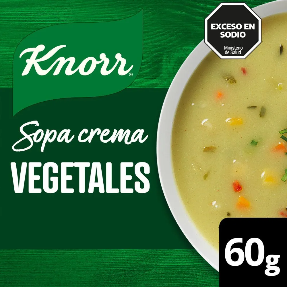 SOPA CREMA VEGETALES