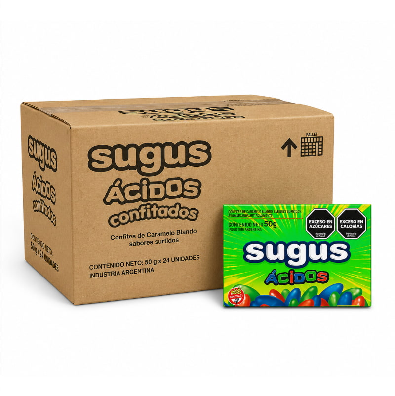 SUGUS CONFITE ACIDO