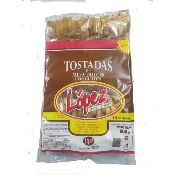 TOSTADA DULCE x10Un