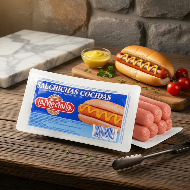 SALCHICHA MEDALLA x6u