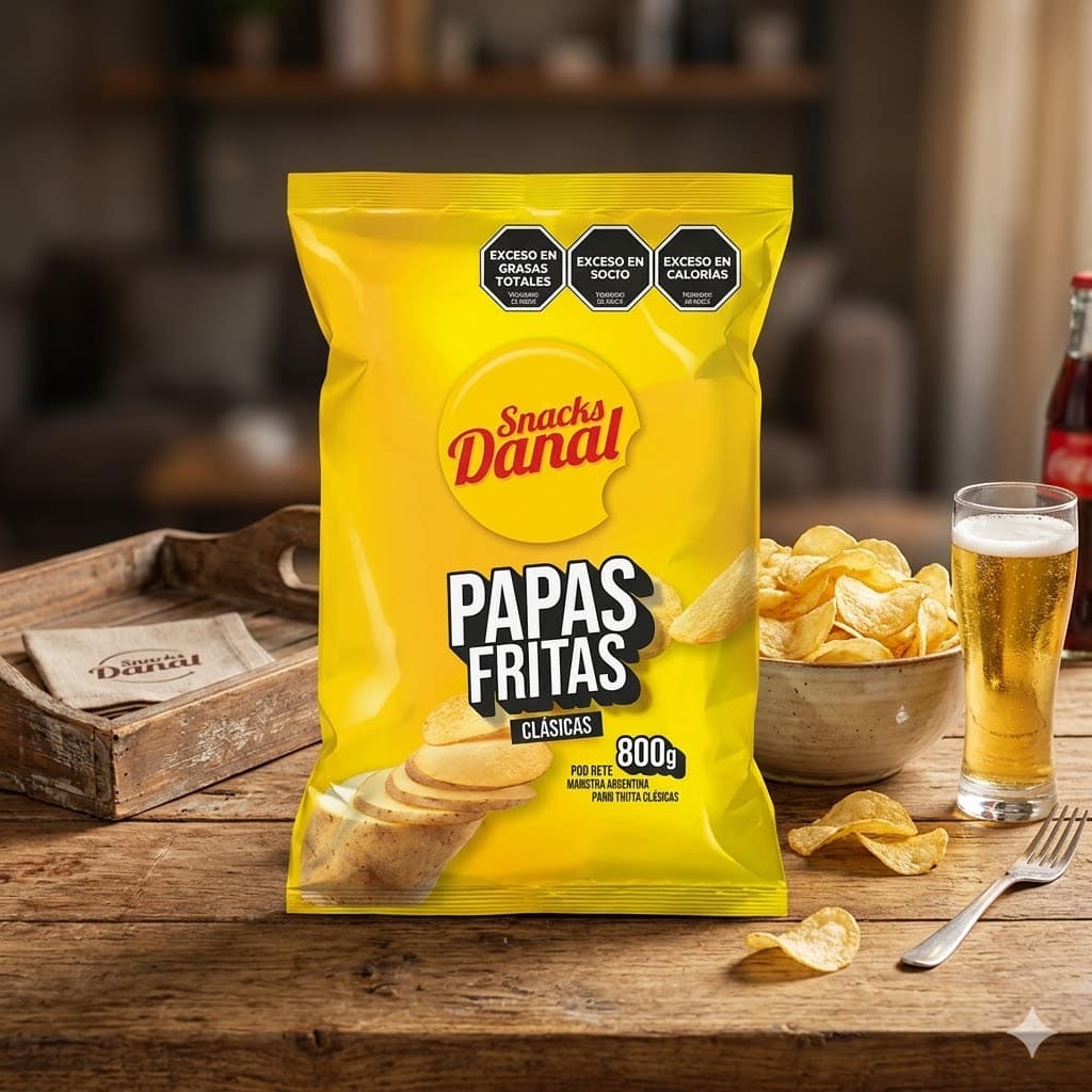 PAPAS DANAL x800Gr