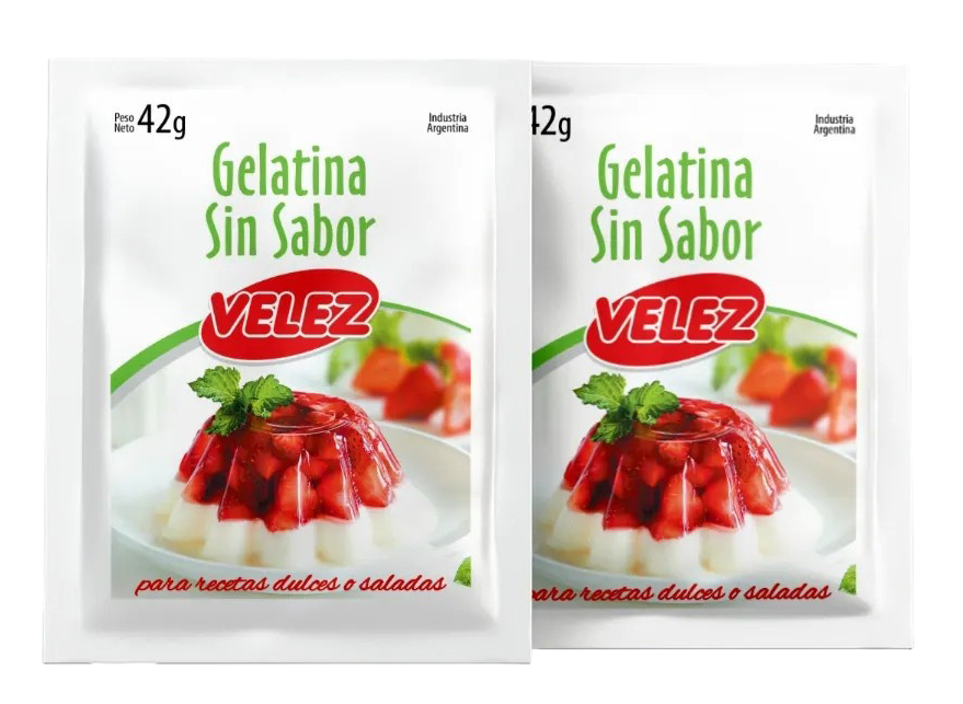 GELATINA VELEZ SIN SABOR