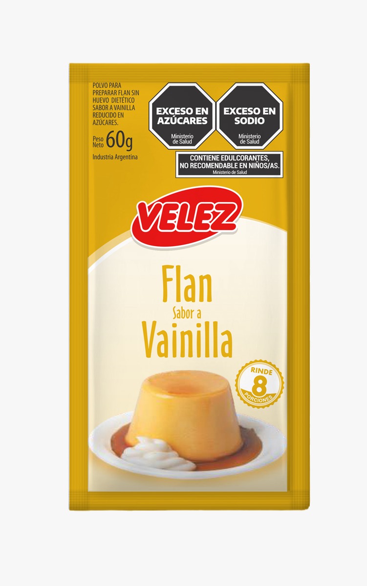 FLAN VELEZ VAINILLA x8Un