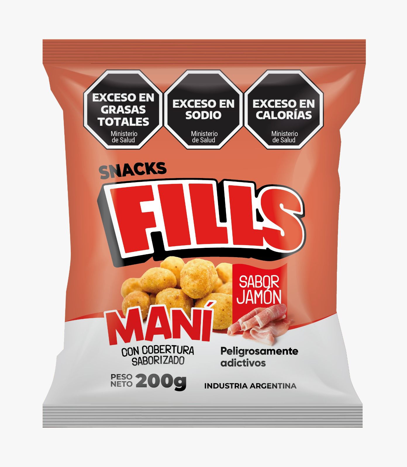 MANI FILLS JAMON x125Gr
