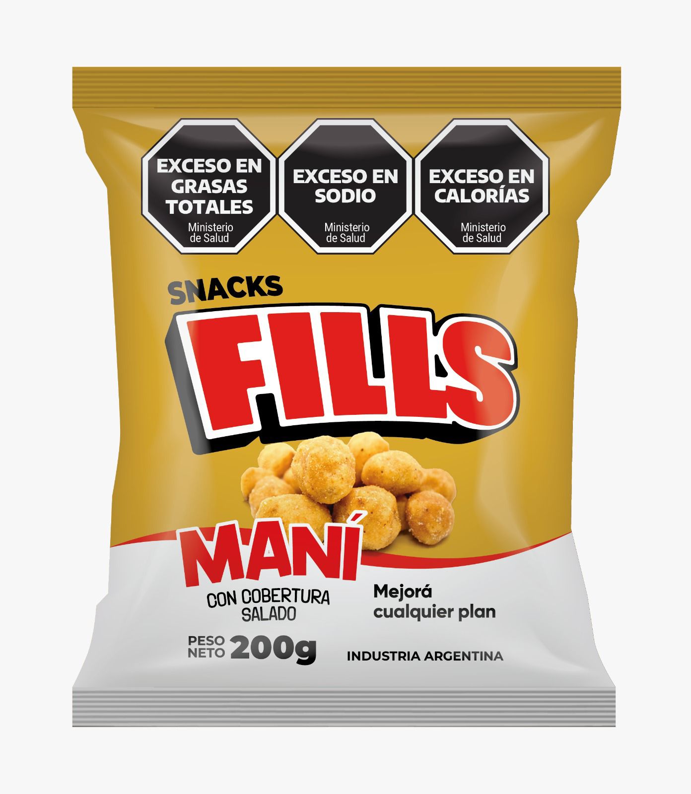 MANI SALADO FILLS x125Gr