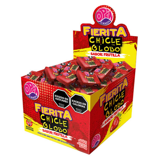 CHICLE FIERITA FRUTA X60