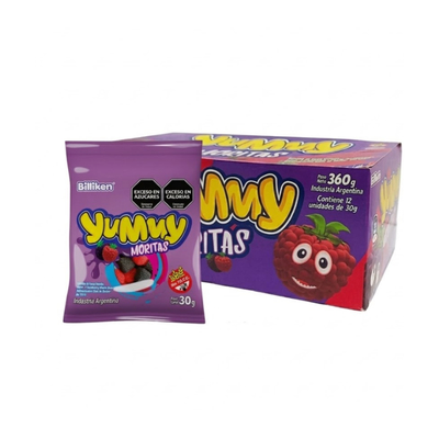 YUMMY MORITAS X 12Un
