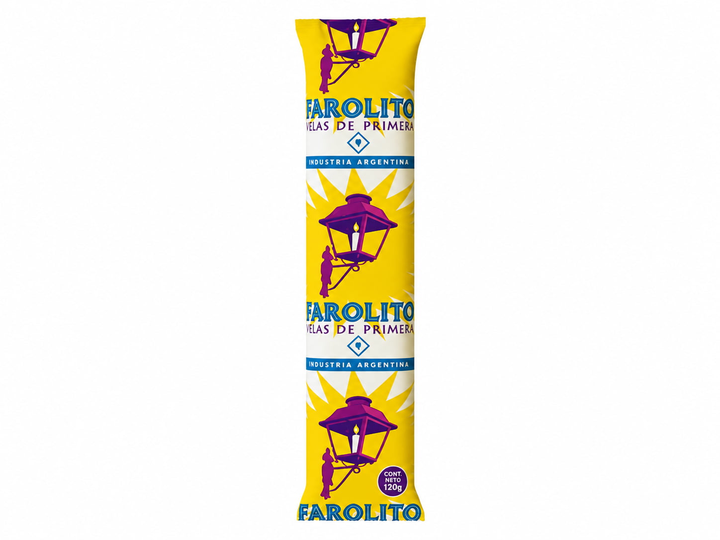 VELA FAROLITO .LARGAx4